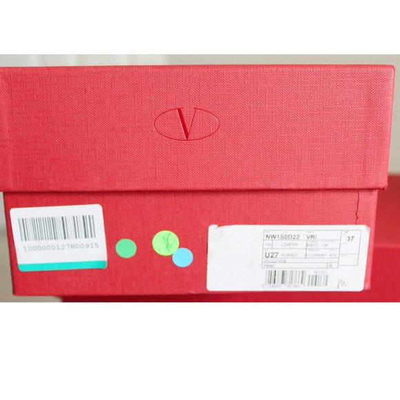 NEW VALENTINO GARAVANI Leather Loafers- Rockstud - Picture 16 of 16